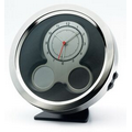 Metal Desktop with Dual Face Analog & Digital Clock with Alarm